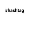 Dámské tričko Hashtag