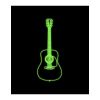 Pánské tričko Neonová kytara