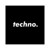 Pánské tričko s nápisem Techno