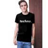 Pánské tričko s nápisem Techno