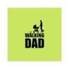 Pánské tričko Walking Dad lime