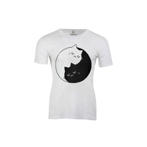 Pánské tričko Kočičí Jinjang