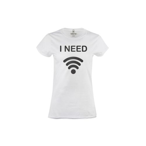 Dámské tričko Potřebuji wi-fi