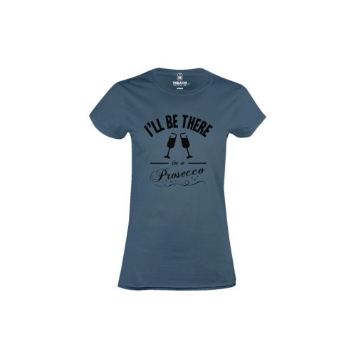 Dámské tričko Prosecco indg blue