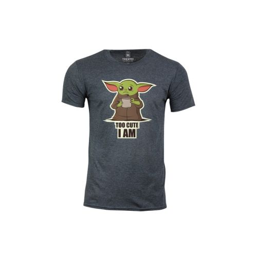 Pánské tričko Malý Yoda dk htr