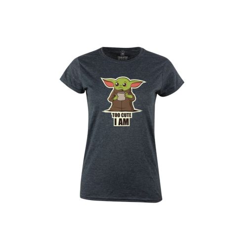 Dámské tričko Malý Yoda dk htr