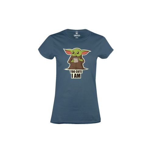 Dámské tričko Malý Yoda ind bl